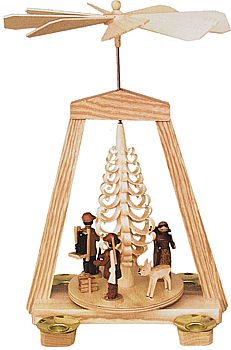 Weihnachtspyramide Waldfiguren