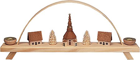 Schwibbogen mit Seiffener Dorf