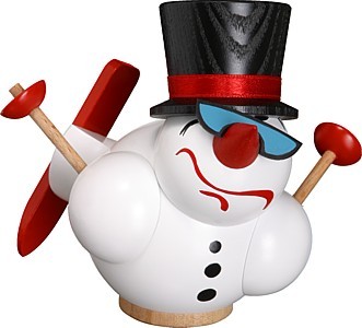 Kugelr�ucherfigur -Cool Man- Skisturz