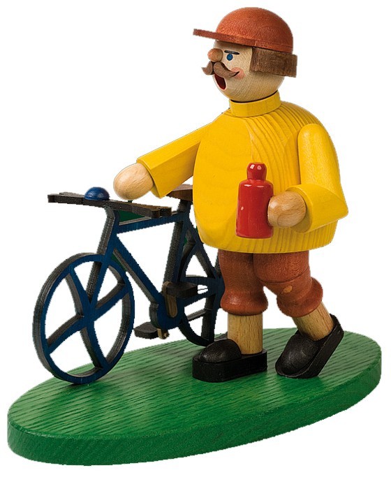 R�ucherm�nnchen Radl-Fahrer