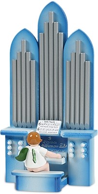 Orgel mit Engel mit Spielwerk, Stille Nacht