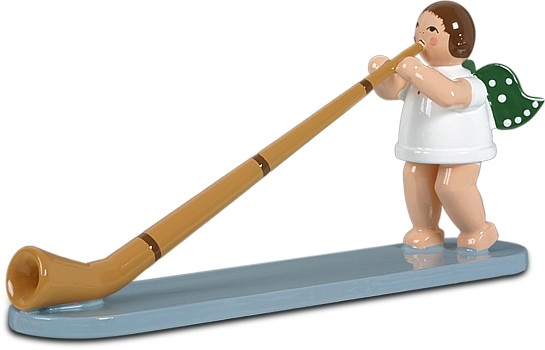 Engel mit Alphorn