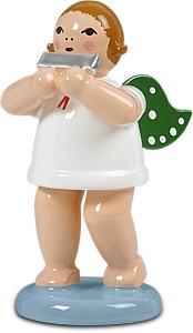 Engel mit Mundharmonkia Engel mit Mundharmonkia