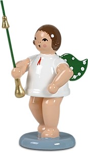 Engel mit Tambourstab