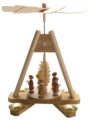 Weihnachtspyramide mit Kurrende
