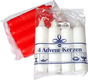 Adventskerzen 4 St�ck