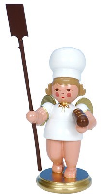 B�ckerengel mit Brotschieber