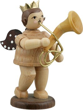 Engel mit Baritonhorn Natur
