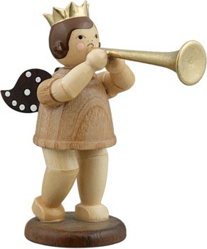 Engel mit Fanfare Natur Engel mit Fanfare Natur