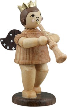 Engel mit Schalmei, Natur