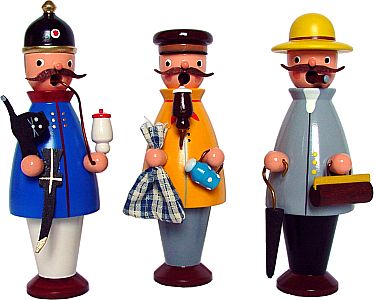 Räuchermanngruppe, Kater Lampe Räuchermanngruppe, Kater Lampe