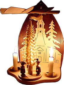 Wand- und Tischpyramide