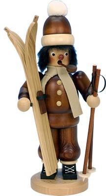 R�ucherm�nnchen Skifahrer Natur