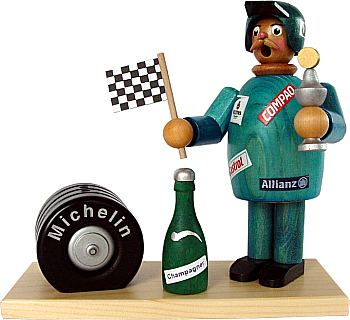 R�uchermann Rennfahrer (blau)