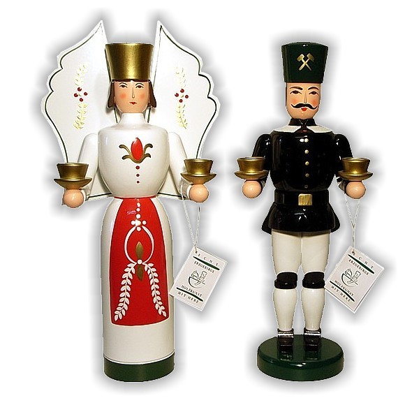 Engel und Bergmann für Kerzen Engel und Bergmann für Kerzen