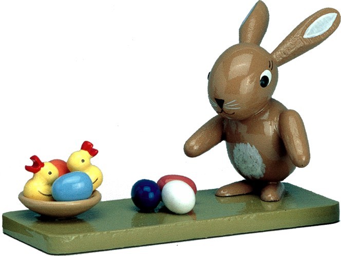 Hase mit Entchen