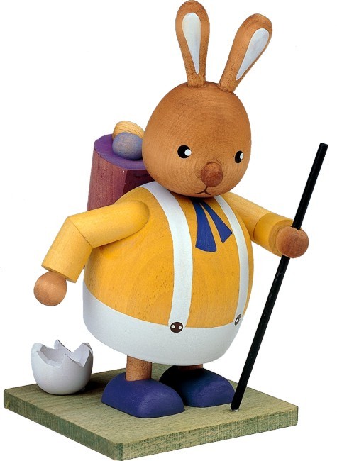Hase mit Tragekorb