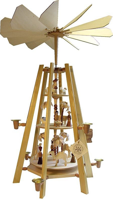 Weihnachtspyramide 3 st�ckig