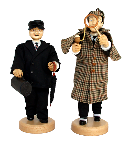 Sherlock Holmes & Dr. Watson, Textil
