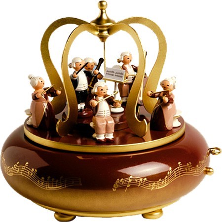 Spieldose gro� -Mozart im Pavillon-