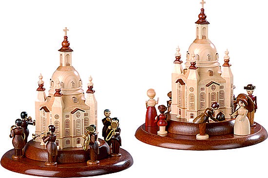 Motivplattform Dresdner Frauenkirche, f�r elektronische Spieldose