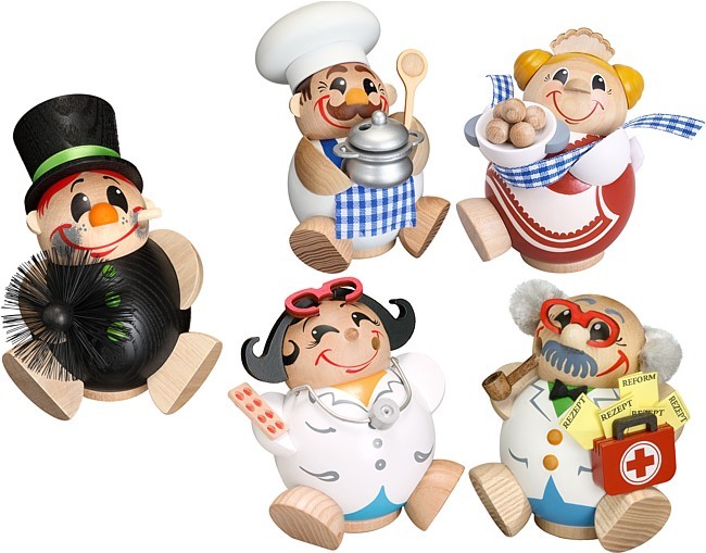 Kugelr�ucherfigur -Berufe-