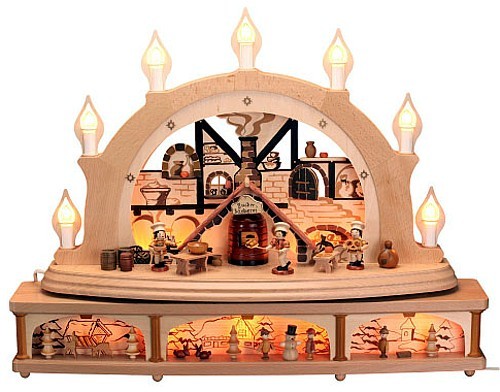 Schwibbogen Weihnachtsb�ckerei