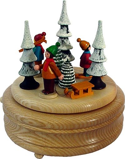 Spieldose Winterkinder Spieldose Winterkinder
