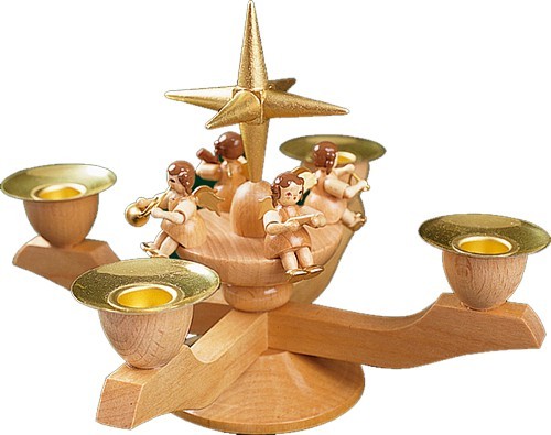 Adventsleuchter klein Natur Adventsleuchter klein Natur