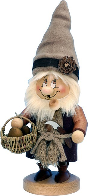 Räuchermännchen Wichtel Pilzsammler Räuchermännchen Wichtel Pilzsammler