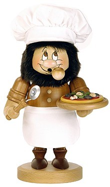 Räuchermännchen Wichtel Pizzabäcker Räuchermännchen Wichtel Pizzabäcker