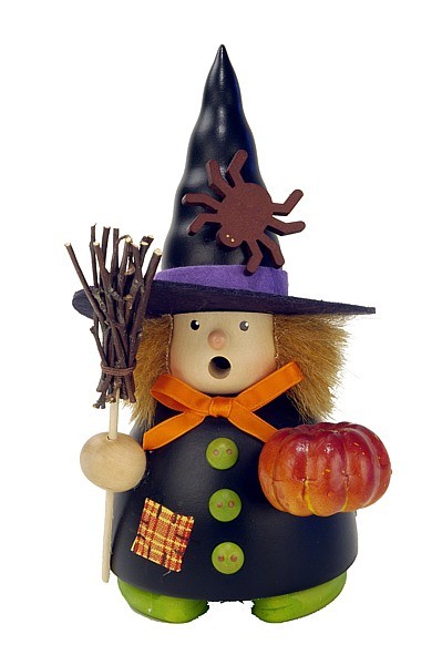 Räuchermännchen Halloween Hexe Räuchermännchen Halloween Hexe
