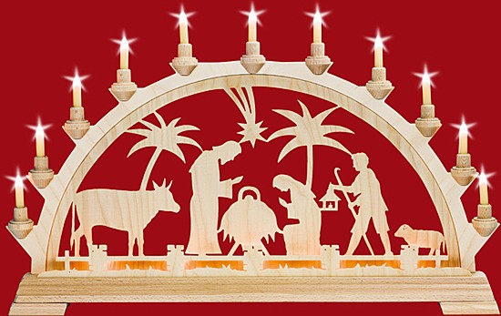 Schwibbogen Christgeburt - alt Schwibbogen Christgeburt - alt