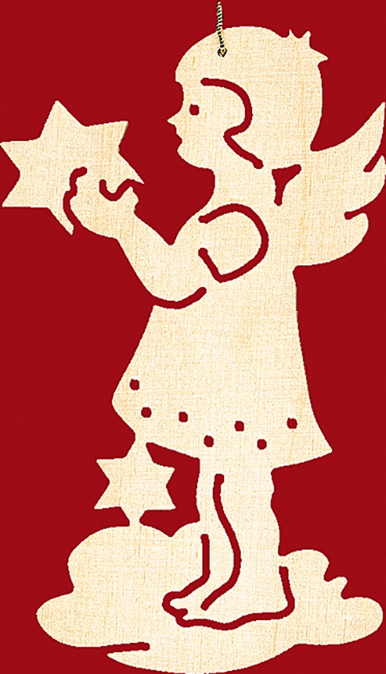 Baumbehang Weihnachten 4 er Set: Engel Baumbehang Weihnachten 4 er Set: Engel