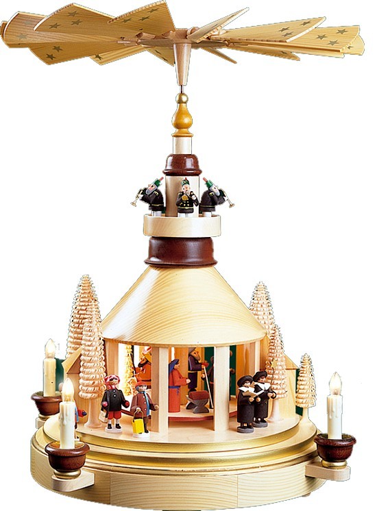 Weihnachtspyramide Seiffener Kirche Weihnachtspyramide Seiffener Kirche