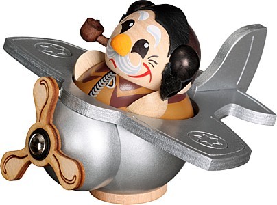 Kugelräucherfigur Hobby-Pilot Kugelräucherfigur Hobby-Pilot