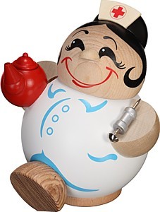 Kugelräucherfigur Schwester Kugelräucherfigur Schwester
