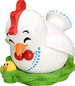 Kugelräucherfigur Glucke Kugelräucherfigur Glucke