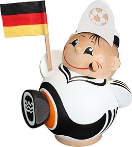 Kugelräuchermann Fußballfan Kugelräuchermann Fußballfan