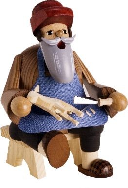 Räuchermännchen Holzschnitzer -die Bärtigen- Räuchermännchen Holzschnitzer -die Bärtigen-