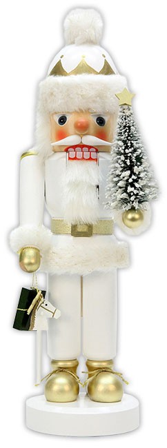 Nußknacker Weihnachtsmann weiß Nußknacker Weihnachtsmann weiß