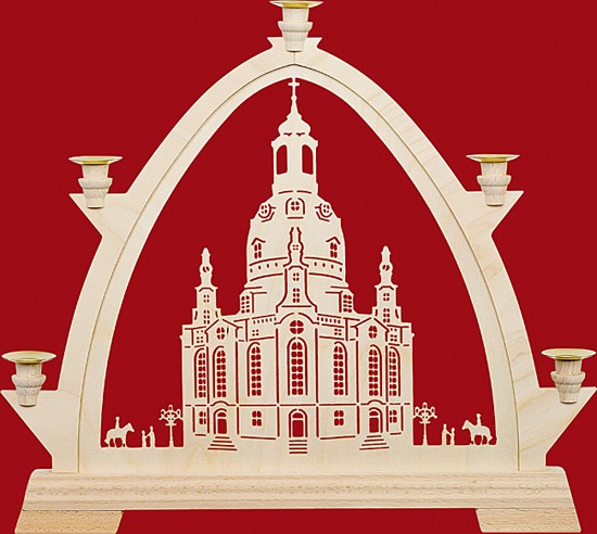 Kleine gotische Bögen für Wachskerzen Frauenkirche Kleine gotische Bögen für Wachskerzen Frauenkirche