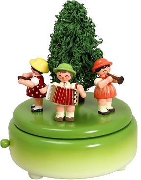 Spieldose Musikantenkinder (18-stimmig) Spieldose Musikantenkinder (18-stimmig)