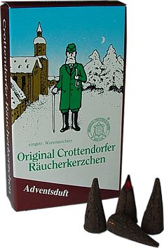 Crottendorfer Räucherkerzchen, Adventsduft