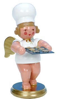 Bäckerengel mit Kuchenblech Bäckerengel mit Kuchenblech