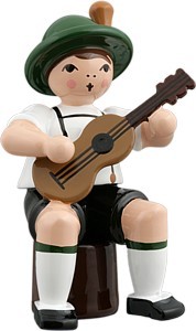 Bayernmusikant mit Gitarre
