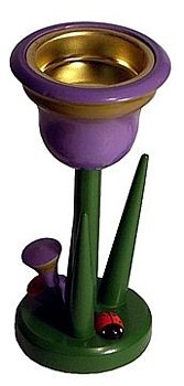 Blumenleuchter, fliederfarben Blumenleuchter, fliederfarben