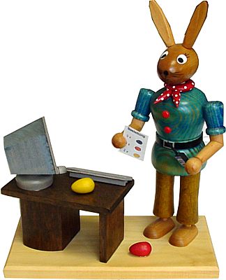 Computerhase, Massivholzfigur Computerhase, Massivholzfigur