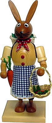 RäucherOsterhasenfrau /Natur RäucherOsterhasenfrau /Natur