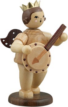Engel mit Banjo, Natur Engel mit Banjo, Natur